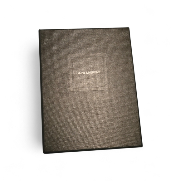 Yves Saint Laurent White Floral Scarf 18 By18 NEW - Picture 5 of 8